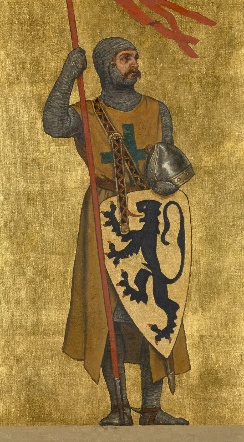 Philip of Alsace, by Albrecht De Vriendt, oil, 1895