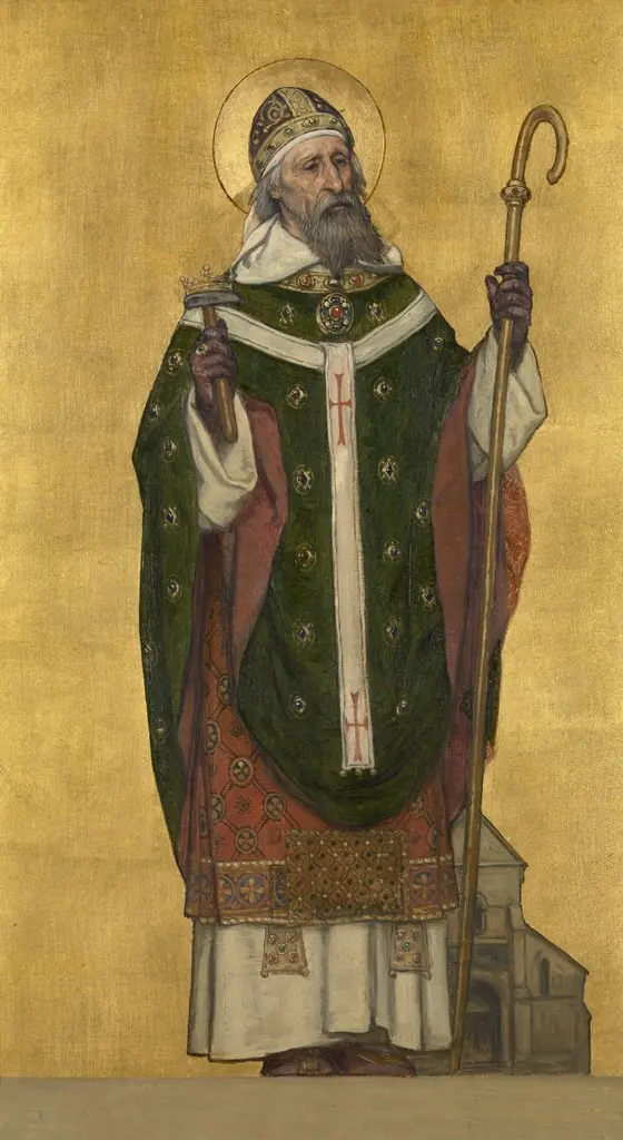 Saint Eloi Bishop of Noyon, by Albrecht De Vriendt