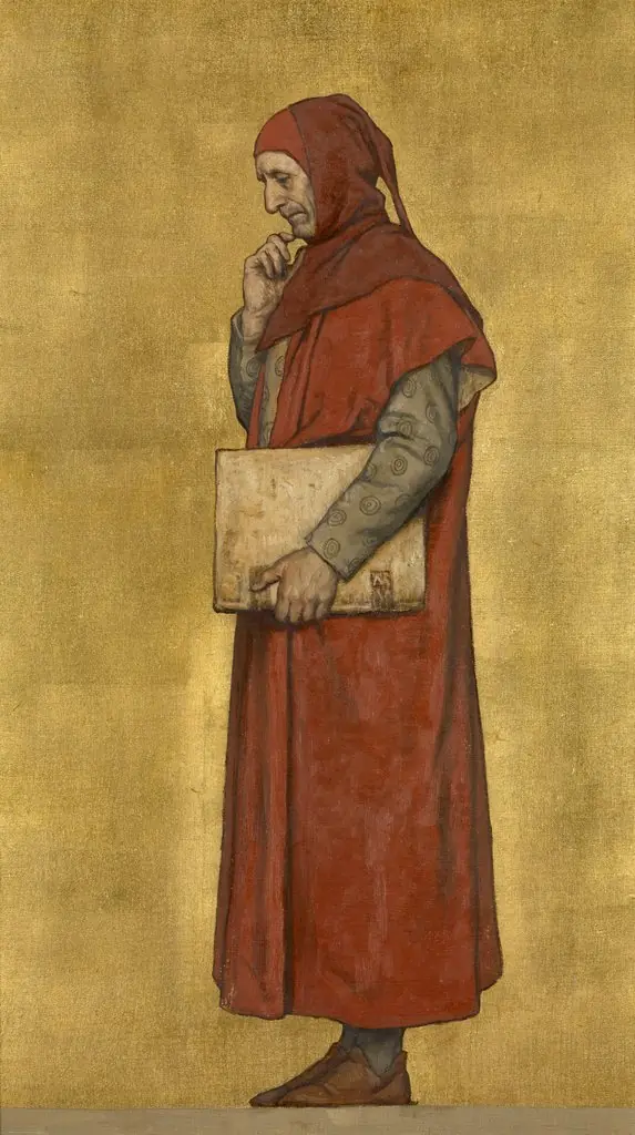 The Man of Letters Gillis de Wevel, by Albrecht De Vriendt