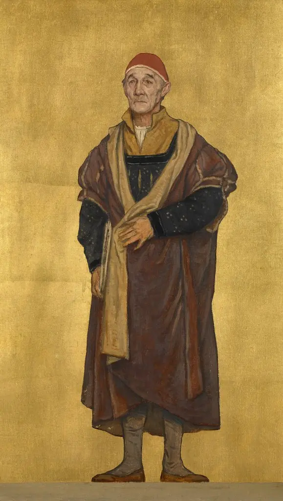 The Painter Gerard David, by Albrecht De Vriendt