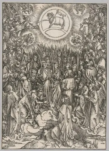 Apocalypse: The Adoration of the Lamb—The Hymn of the Chosen, by Albrecht Dürer