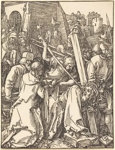 Christ Carrying the Cross, by Albrecht Dürer