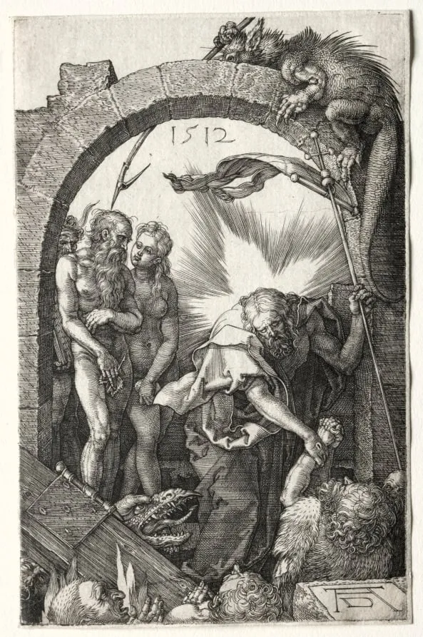 Christ in Limbo, by Albrecht Dürer, 1512