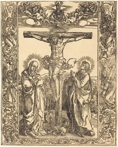 Christ on the Cross, by Albrecht Dürer