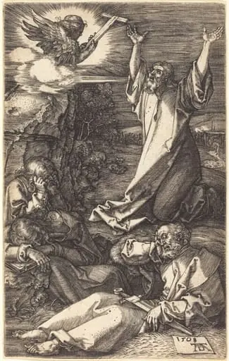 Christ on the Mount of Olives, by Albrecht Dürer