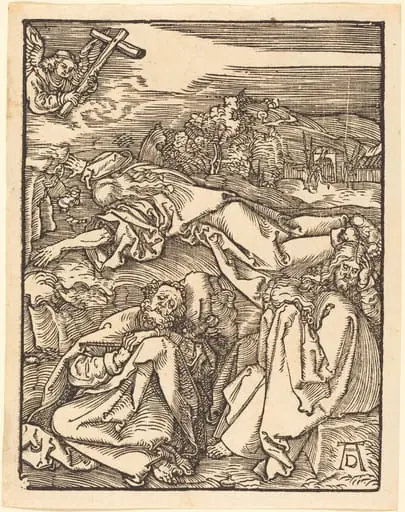 Christ on the Mount of Olives, by Albrecht Dürer