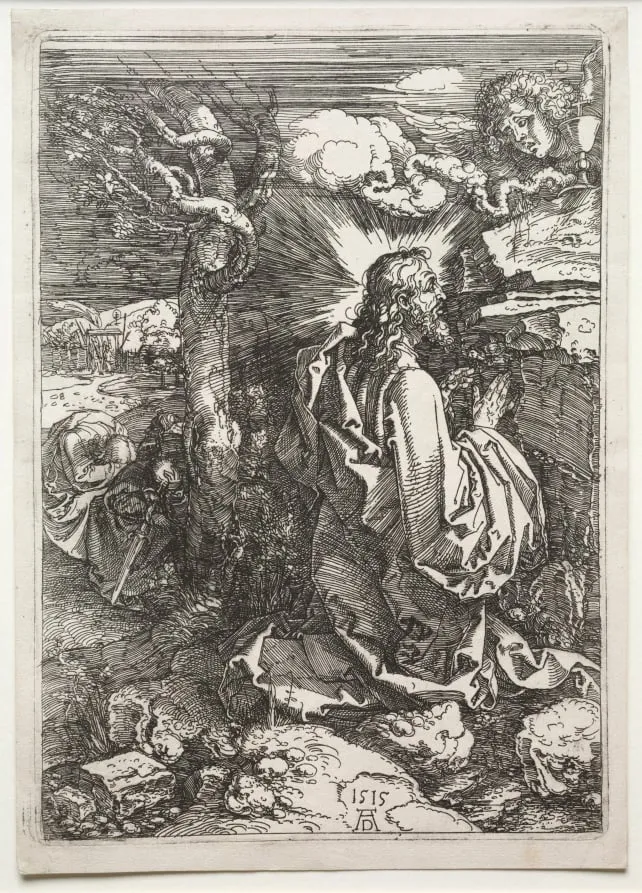 Christ on the Mount of Olives, by Albrecht Dürer, 1515