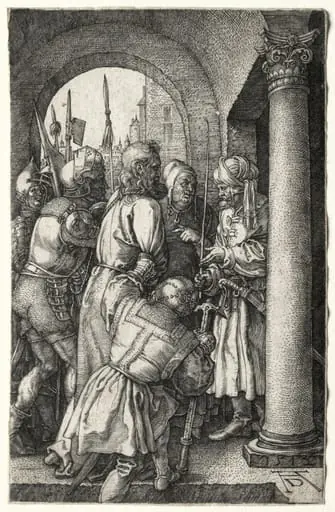Christ Taken before Pilate, by Albrecht Dürer