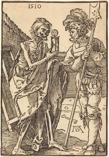 Death and the Lansquenet, by Albrecht Dürer