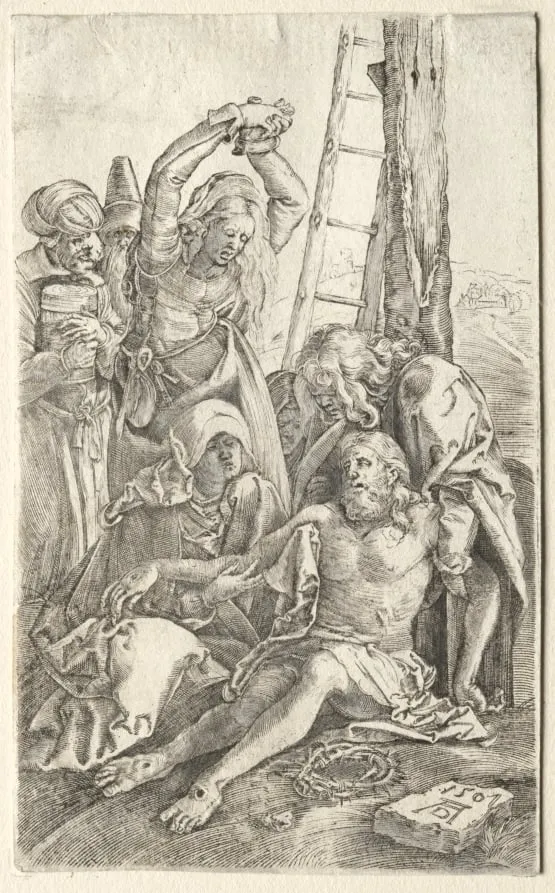 Descent from the Cross, by Albrecht Dürer, 1504