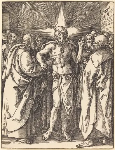 Doubting Thomas, by Albrecht Dürer