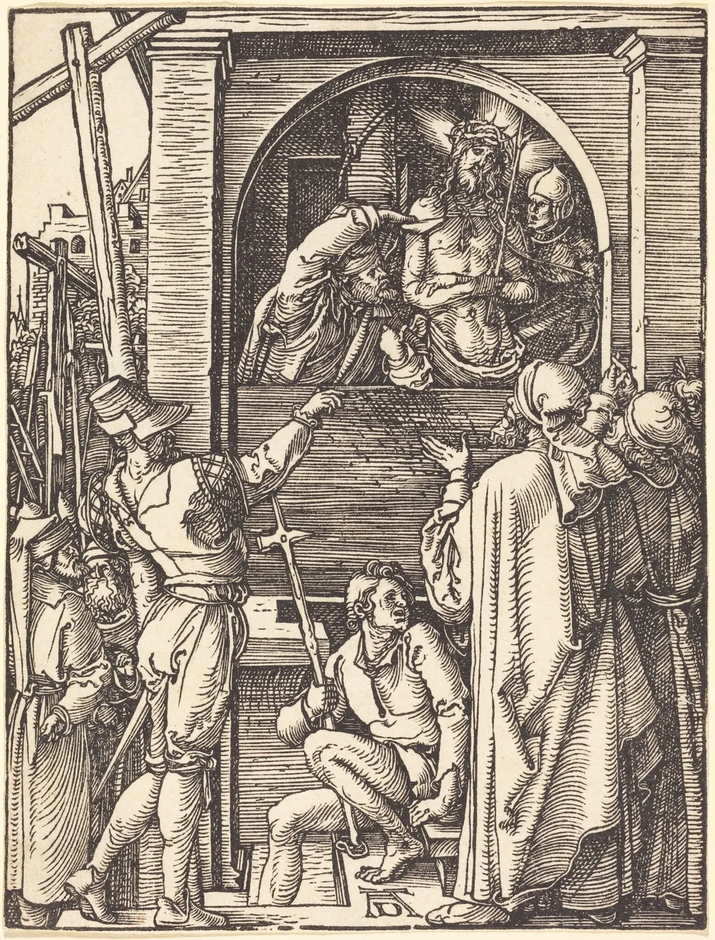Ecce Homo, by Albrecht Dürer, ink, 1510