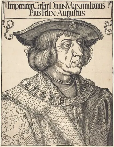 Emperor Maximilian I, by Albrecht Dürer