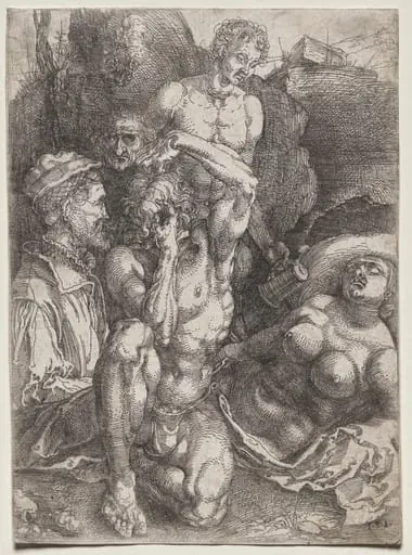 Group of Five Figures, by Albrecht Dürer