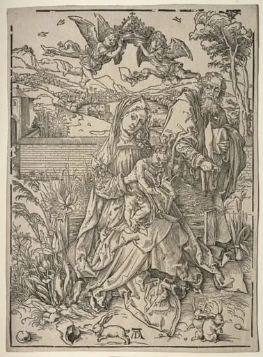 Holy Family with the Three Hares, by Albrecht Dürer