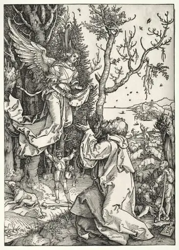 Joachim and the Angel, by Albrecht Dürer