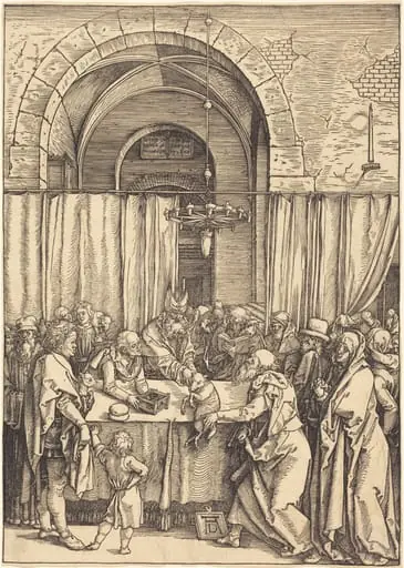 Joachim's Offering Rejected, by Albrecht Dürer