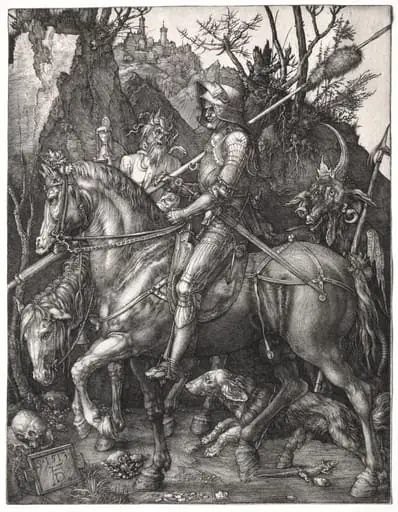 Knight, Death, and the Devil, by Albrecht Dürer