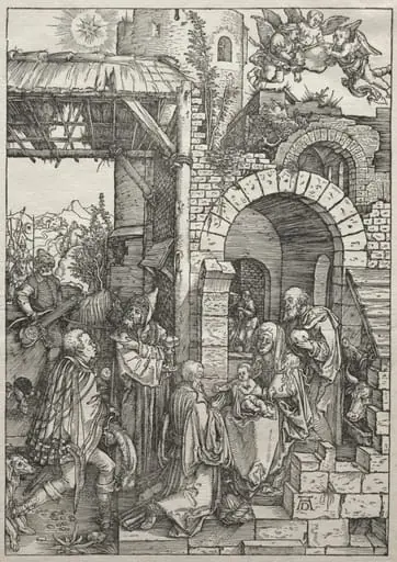 Life of the Virgin: Adoration of the Magi, by Albrecht Dürer