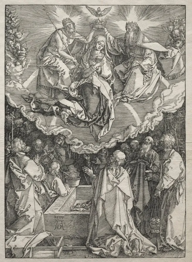 Life of the Virgin: Assumption of the Virgin, by Albrecht Dürer, 1504