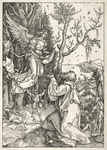 Life of the Virgin: Joachim and the Angel, by Albrecht Dürer
