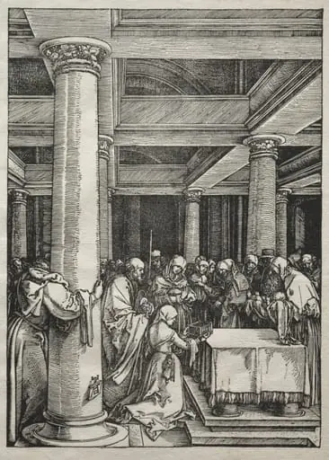 Life of the Virgin: Presentation of Jesus in the Temple, by Albrecht Dürer
