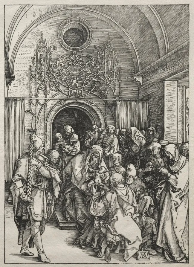 Life of the Virgin: The Circumcision, by Albrecht Dürer, 1504
