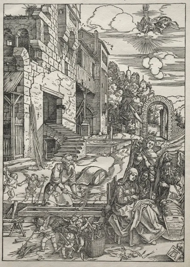 Life of the Virgin: The Rest in Egypt, by Albrecht Dürer, 1504
