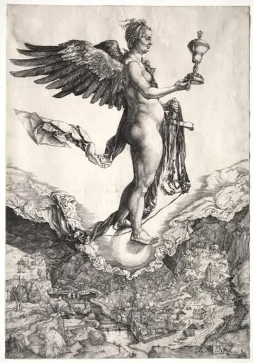 Nemesis, by Albrecht Dürer