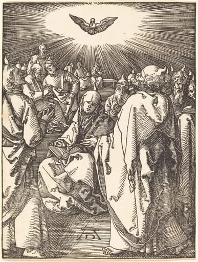 Pentecost, by Albrecht Dürer