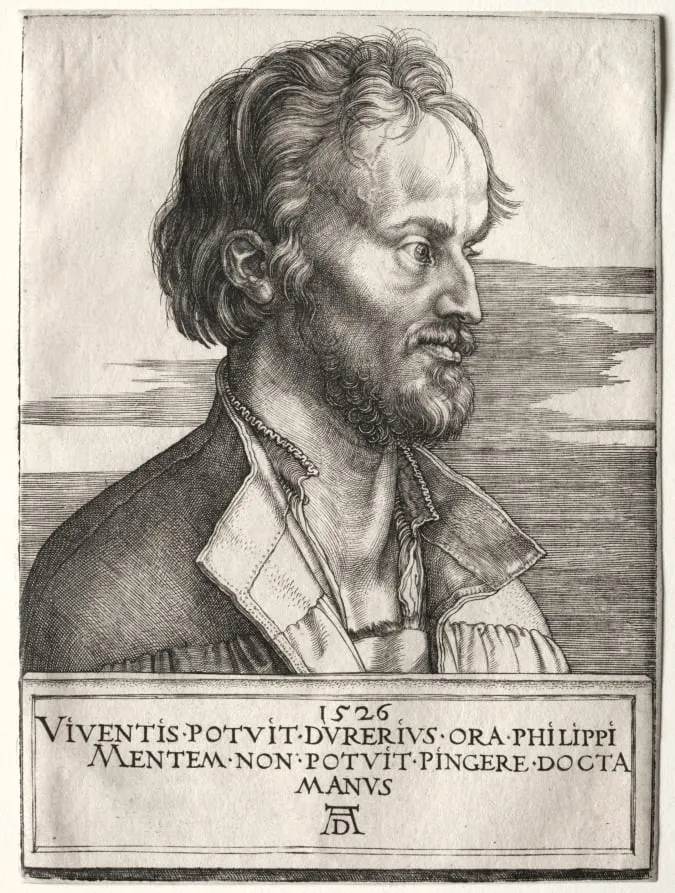 Philipp of Melanchthon, by Albrecht Dürer, 1526