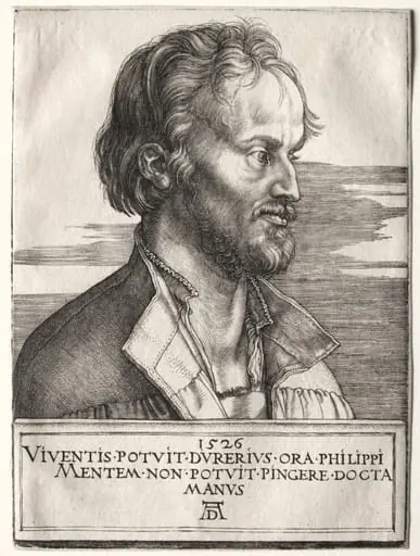 Philipp of Melanchthon, by Albrecht Dürer