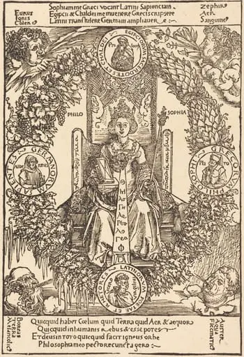 Philosophy, by Albrecht Dürer