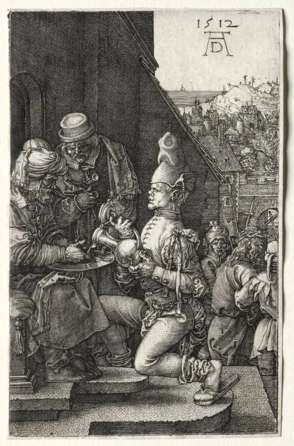 Pilate Washing His Hands, by Albrecht Dürer, 1512
