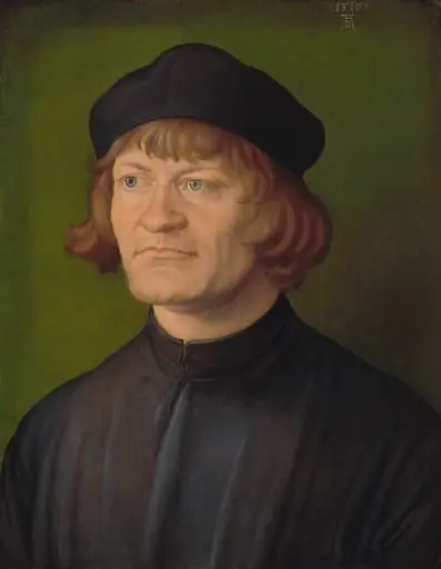 Portrait of a Clergyman (Johann Dorsch?), by Albrecht Dürer