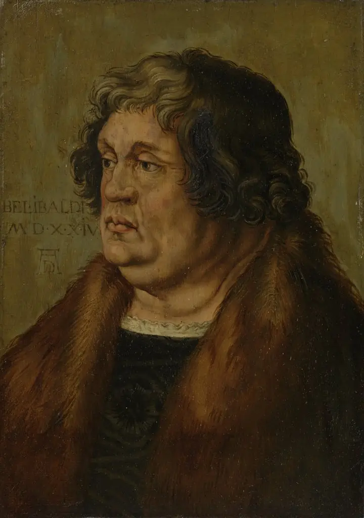 Portrait of Willibald Pirckheimer, by Albrecht Dürer
