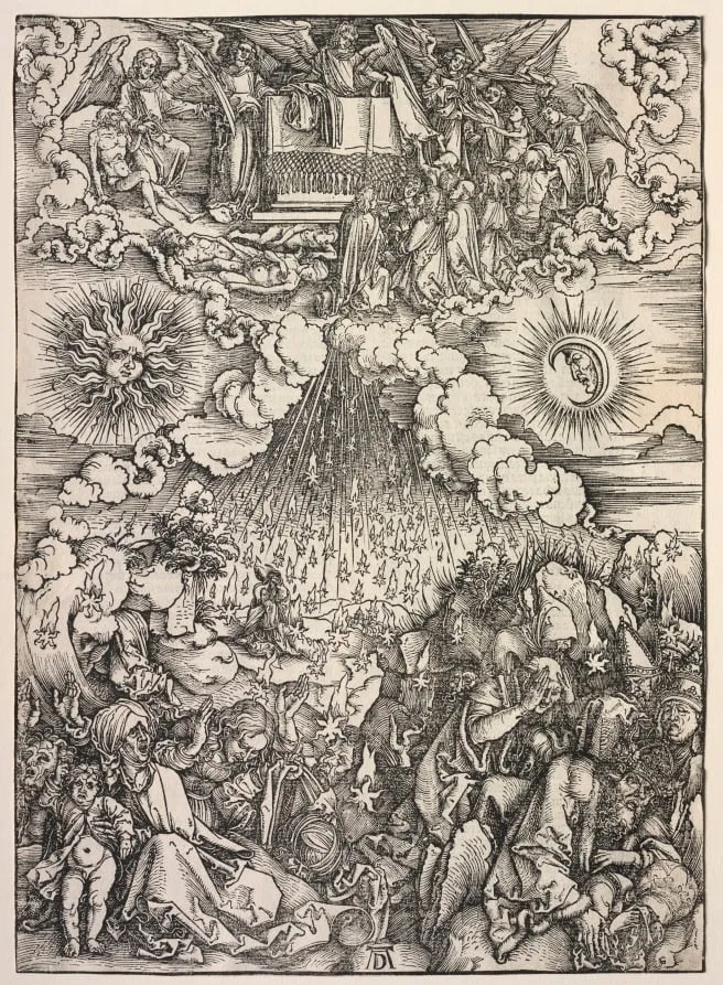 Revelation of St. John: Opening of the Sixth Seal, by Albrecht Dürer, 1511