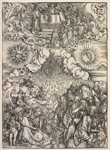 Revelation of St. John: Opening of the Sixth Seal, by Albrecht Dürer