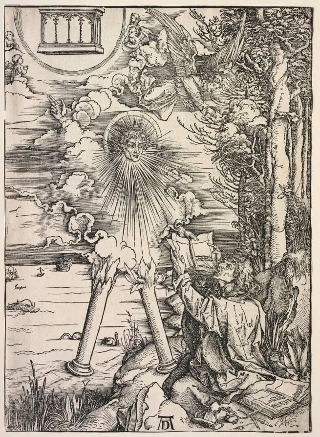 Revelation of St. John: St. John Devouring the Books, by Albrecht Dürer, 1511