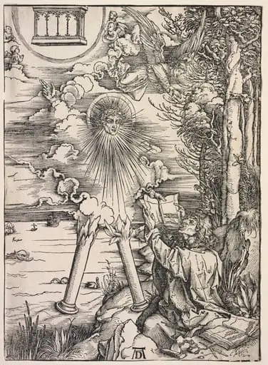 Revelation of St. John: St. John Devouring the Books, by Albrecht Dürer