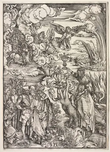 Revelation of St. John: The Woman of Babylon, by Albrecht Dürer