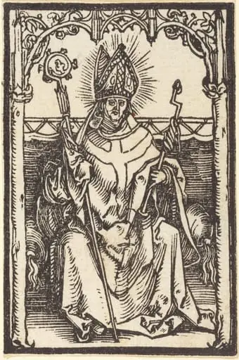 Saint Erasmus, by Albrecht Dürer