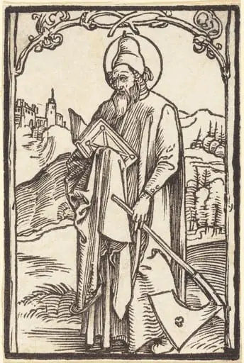 Saint Matthias, by Albrecht Dürer