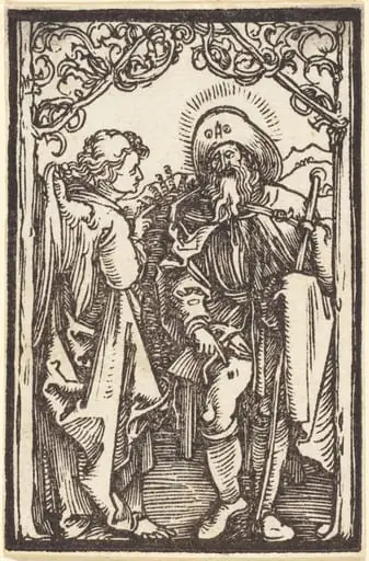 Saint Roch, by Albrecht Dürer