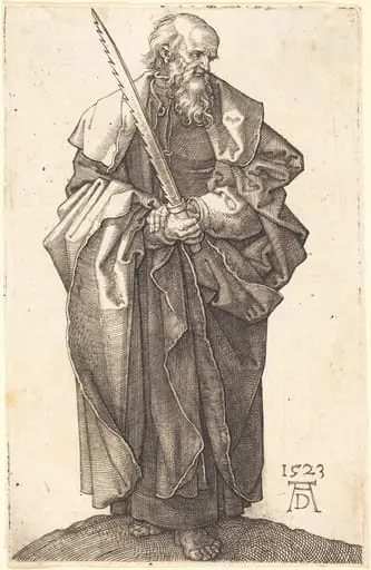 Saint Simon, by Albrecht Dürer