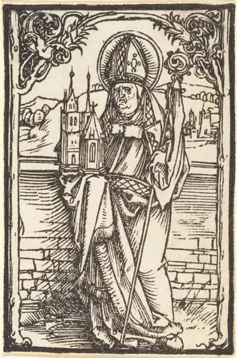 Saint Wolfgang, by Albrecht Dürer