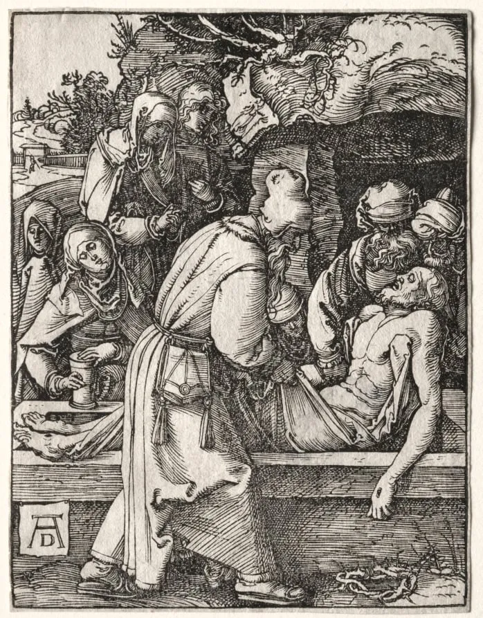 Small Passion: The Deposition, by Albrecht Dürer, 1510