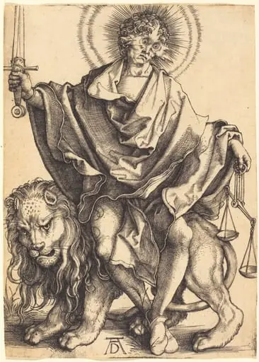 Sol Iustitiae ("Sun of Righteousness"), by Albrecht Dürer