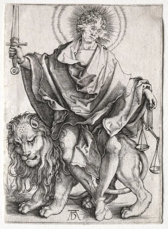 Son of Righteousness, by Albrecht Dürer, 1500