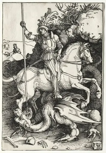 St. George Killing the Dragon, by Albrecht Dürer